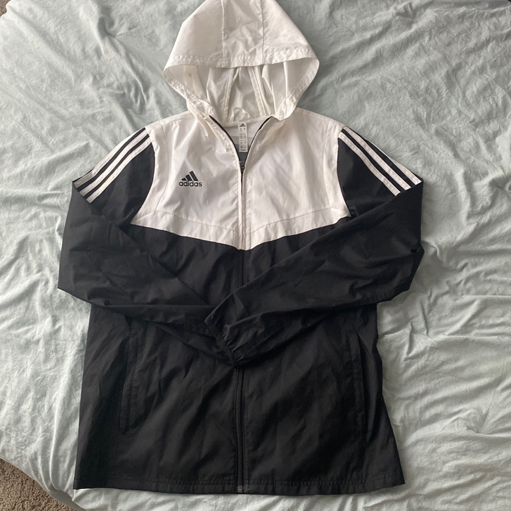 adidas windbreaker (size medium) !!